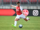 Kieran Tierney has featured in the Arsenal re-season fixtures (Image: Getty Images)