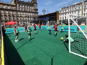 A McDonald's Football Festival Event at George Square, on May 29, 2023, in Glasgow, Scotland.  (Photo by Ross MacDonald / SNS Group)
