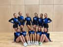 One of the squads from Tyneside Ignite Cheer