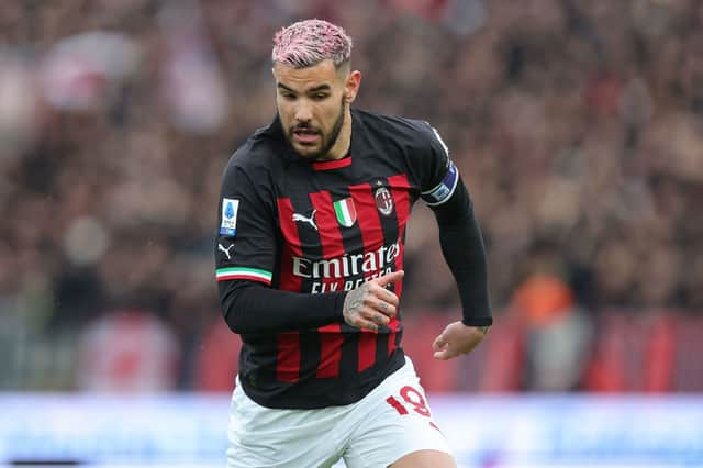 AC Milan defender Theo Hernandez.