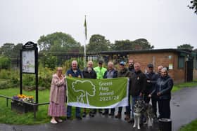 Friends of Readhead Park with recent Green Flag 