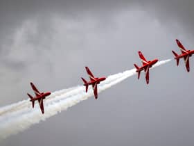 The Red Arrows have two displays this weekend 