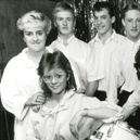 The Rumours at the Charles Young Centre in December 1986. Pictured, front, left to right are: Leigh Chandler, Adele Keenan and Paul Sweeny; back, Kev Bonner, Lee Carmen and Richie Baxendale. Remember this? Photo: sg