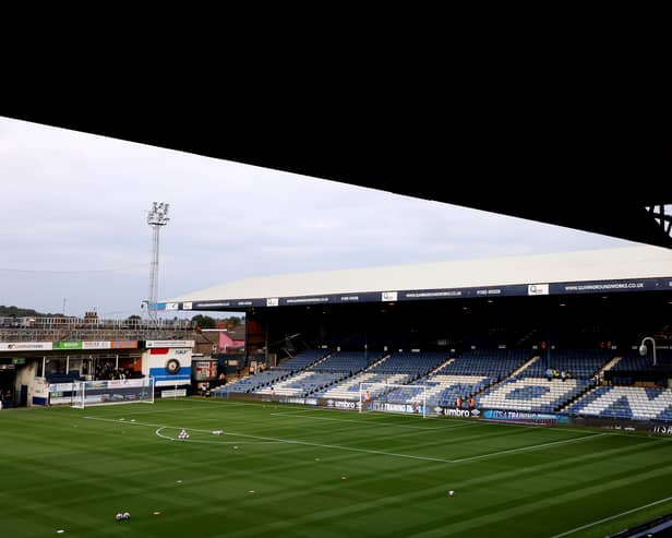 Kenilworth Road, home of Luton Town. 