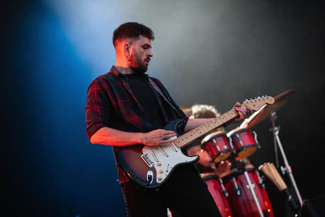 Sean Mann, a guitarist from South Shields, is celebrating after hitting 100K followers.