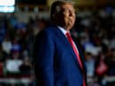 Donald Trump has been charged with plotting to overturn his defeat to President Joe Biden in the 2020 presidential election.  (Photo by Jeff Swensen/Getty Images)