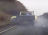 Watch: British driver ‘almost kills’ police officer after ramming car in high-speed chase 