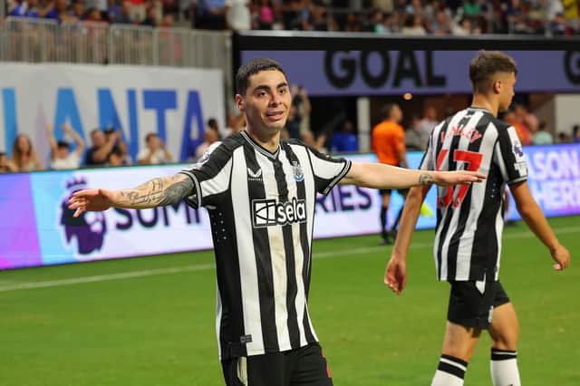 Miguel Almiron netted goals against Rangers and Chelsea during pre-season