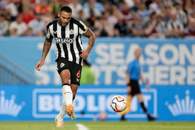 Jamaal Lascelles is out of contract at Newcastle United at the end of the season.