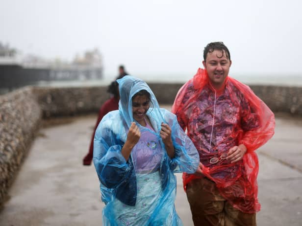 Storm Antoni has caused high winds and rain across the UK this weekend