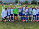 Boldon CA girls U9's team