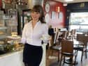 Imogen Storey at Coffee at Chesneys.
