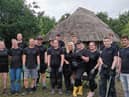 (L to R) Rory Sherwood-Parkin, Corporate Lead Policy &amp; Insight, Governance &amp; Corporate Affairs South Tyneside Council. Andrew Watts, Chief Executive Groundwork South and North Tyneside and Sage Foundation colleagues, at Jarrow Hall Anglo-Saxon Farm, Village and Museum.