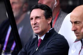 Aston Villa manager Unai Emery. (Photo by George Wood/Getty Images)