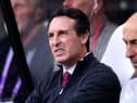 Aston Villa manager Unai Emery. (Photo by George Wood/Getty Images)