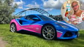 Richie Bow-Grace has unveiled a ‘super car’, designed to spread positive messages around autism.
