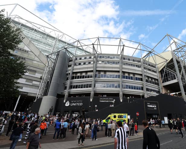 St James’ Park, the home of Newcastle United.  (Photo by Clive Brunskill/Getty Images)