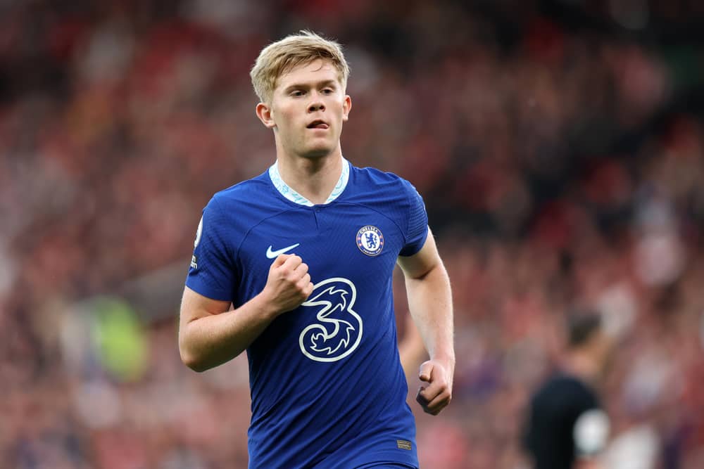 Lewis Hall has been linked with a transfer away from Chelsea. (Getty Images)