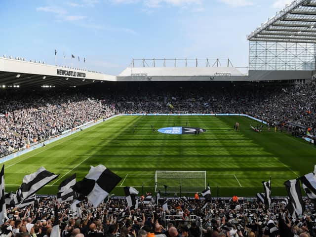 A view from the Leazes End at Newcastle United’s St James’ Park.  (Photo by Michael Regan/Getty Images)