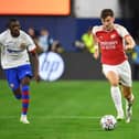 Kieran Tierney could return to the Arsenal set up after Jurrien Timber's injury. (Getty Images)