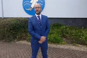 Whitburn C of E Academy head of Sixth Form, Lee Craggs.