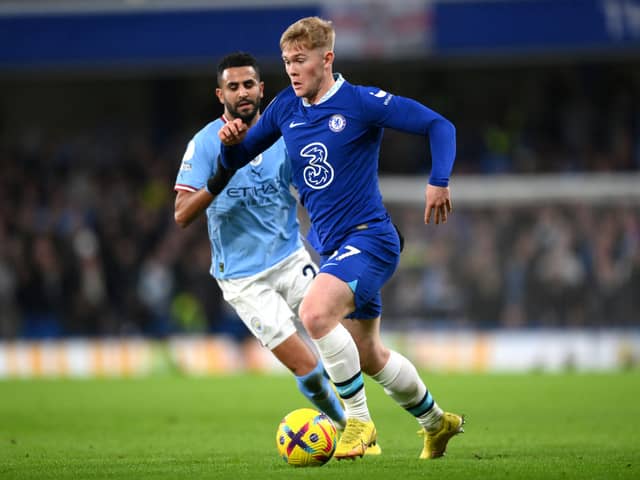 Newcastle United are close to signing Chelsea left-back Lewis Hall.  (Photo by Shaun Botterill/Getty Images)
