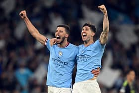 Pep Guardiola said Ruben Dias is a doubt to face Newcastle, while John Stones and Bernardo Silva are definitely out.