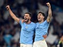 Pep Guardiola said Ruben Dias is a doubt to face Newcastle, while John Stones and Bernardo Silva are definitely out.