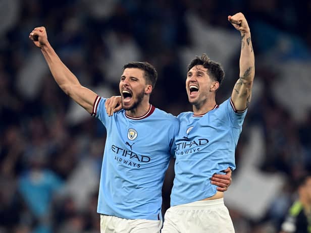 Pep Guardiola said Ruben Dias is a doubt to face Newcastle, while John Stones and Bernardo Silva are definitely out.