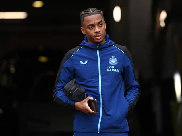 Newcastle United midfielder Joe Willock. . (Photo by Stu Forster/Getty Images)