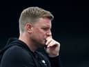 Newcastle United head coach Eddie Howe. (Photo by George Wood/Getty Images)