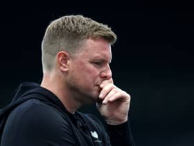 Newcastle United head coach Eddie Howe. (Photo by George Wood/Getty Images)