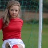 Jade shared throwback images of all football photo shoot to her social media.