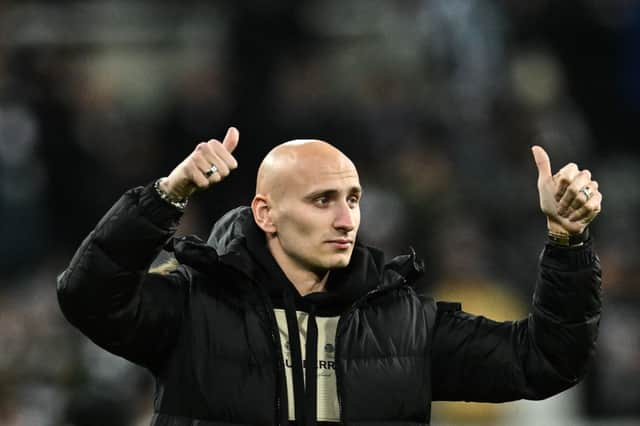 Jonjo Shelvey was sold by Newcastle United in January.