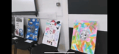 Artwork created by the adults 