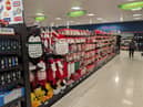 Home Bargains, in Leeds, West Yorks, has started to sell Christmas decorations in August.