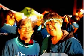 Denise Ross right with sister Annette and mum Rose (inset)