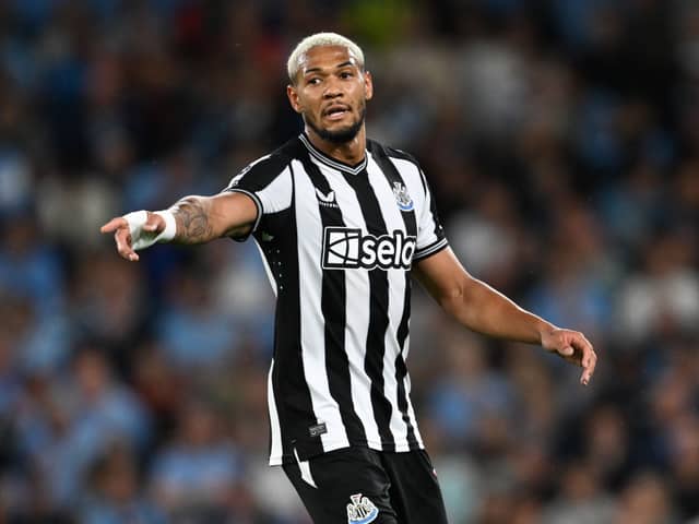 Newcastle United midfielder Joelinton. (Photo by Michael Regan/Getty Images)