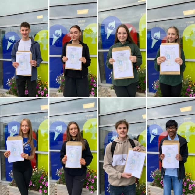 St Wilfrid's pupils celebrate GCSE results