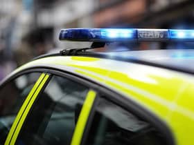 A Nottinghamshire police officer has been seriously injured after being hit by a train while saving a distressed man.