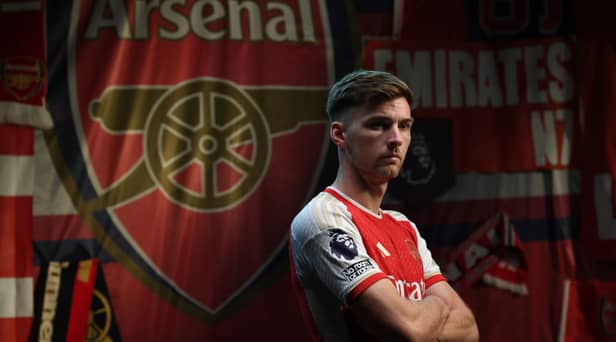 Arsenal left-back Kieran Tierney is closing in on a loan move to Real Sociedad. (Photo by David Price/Arsenal FC via Getty Images) 