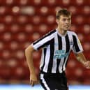 Newcastle United forward Cameron Ferguson. 