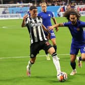Marc Cucurella in action for Chelsea against Newcastle United.  