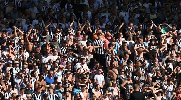 Newcastle United fans.