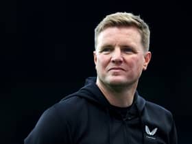 Newcastle United head coach Eddie Howe.  