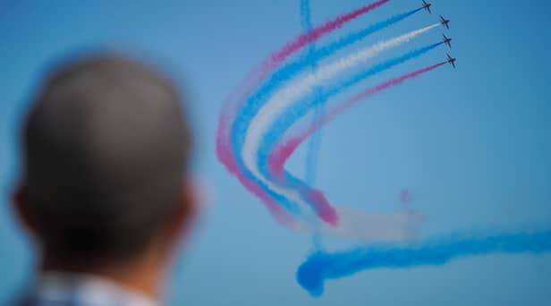 The Red Arrows are set to perform at the Bournemouth Air Festival this weekned 
