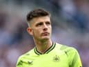 Newcastle United goalkeeper Nick Pope.  (Photo by George Wood/Getty Images)