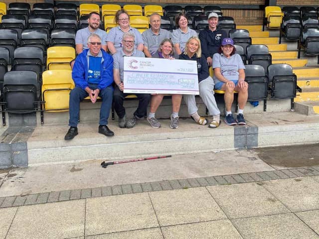 Committee members of Jarrow Relay for Life