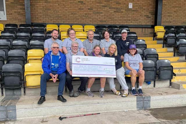 Committee members of Jarrow Relay for Life