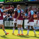 Shields celebrate Aaron Martin goal.jpg